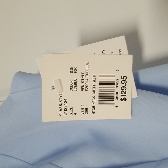 Chiffon Long Bridesmaid Dress - Picture 3 of 6